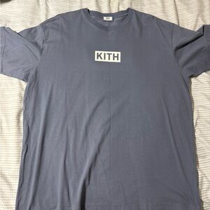 Kith Blue Short Sleeve Tee Essential Style